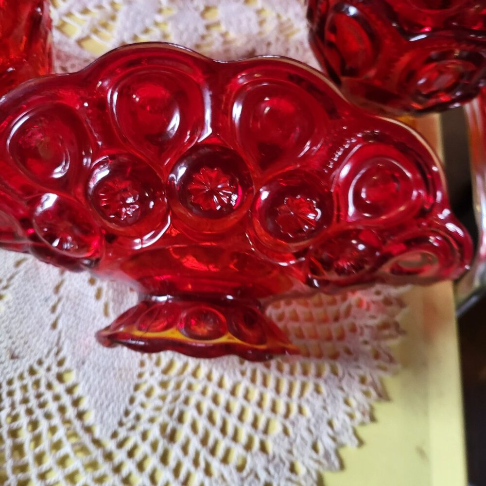 Amberina Moon and Stars